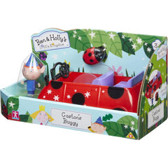 Ben & Holly Little Kingdom Elf's Red Gaston Buggy Plush Along Car