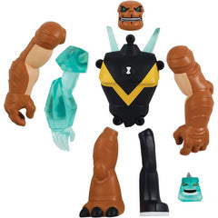 Ben 10 Action Figure - Omni Glitch Diamondhead Humungousaurus