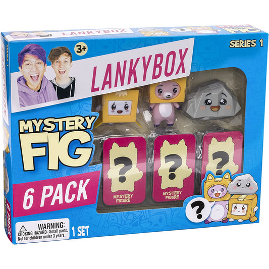 LankyBox Mini Mystery Figures Blind Random Pack 6 Set