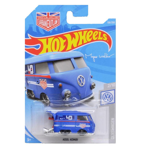 Hot Wheels Die-Cast Vehicle Volkswagen Van Kool Kombi