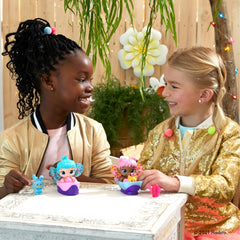 Baby Alive Glo Pixies Minis Glow-in-The-Dark Doll 3.75 inch - Plum Rainbow