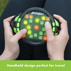Learning Resources BrainBolt Brain Teaser Puzzle Light-Up Memory Travel Game