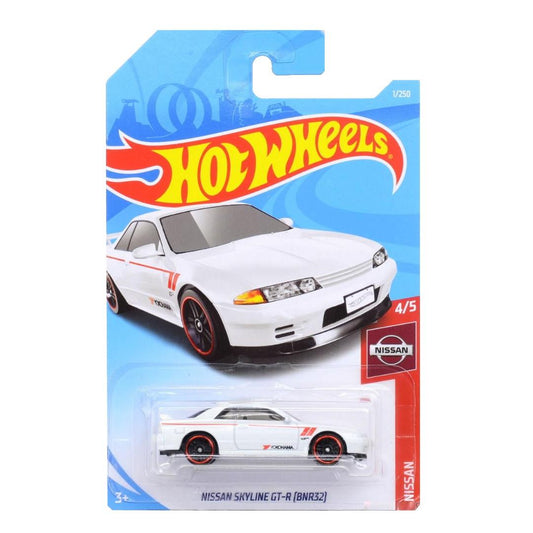 Hot Wheels Die-Cast Vehicle Nissan Skyline GT-R White
