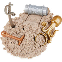 Kinetic Sand Treasure Hunt Playset with 9 Surprise Reveals and 567g Sand