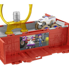 Blaze & The Monster Machines Launch & Stunts Playset & Car