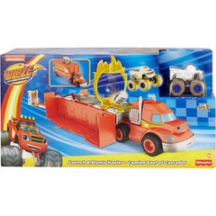 Blaze & The Monster Machines Launch & Stunts Playset & Car