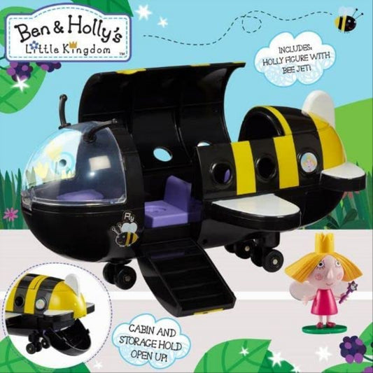 Ben & Holly Little Kingom The Bee Jet Free Wheeling Vehicle and Mini Figure