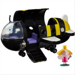 Ben & Holly Little Kingom The Bee Jet Free Wheeling Vehicle and Mini Figure