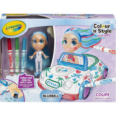 Crayola Colour n Style Friends Bluebell Coupe Playset