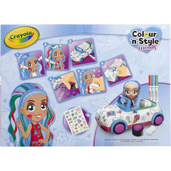 Crayola Colour n Style Friends Bluebell Coupe Playset