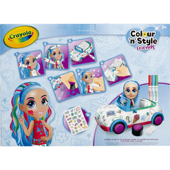 Crayola Colour n Style Friends Bluebell Coupe Playset