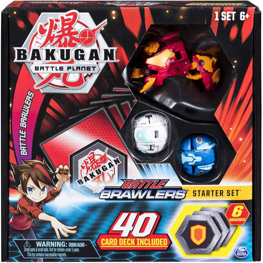 BAKUGAN 20104011 Card Game Starter Pack - Pyrus Hydorous (6045140) - Maqio