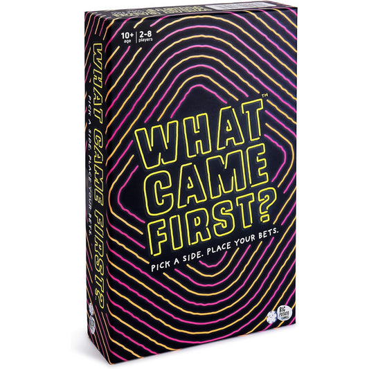 What Came First? Simple 50:50 Family Trivia Board Game