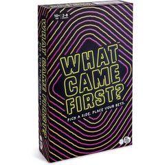 What Came First? Simple 50:50 Family Trivia Board Game