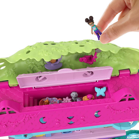 Polly Pocket Pollyville Pet Adventure Treehouse