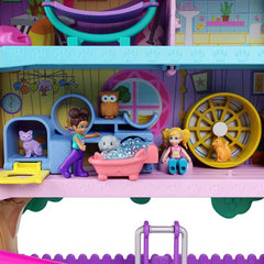 Polly Pocket Pollyville Pet Adventure Treehouse