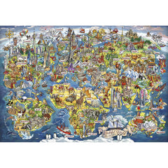 Gibsons Wonderful World 2000 Piece Jigsaw Puzzle