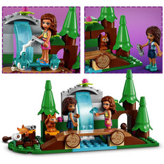 Lego 41677 Friends Forest Waterfall Camping Adventure Set Building Toy