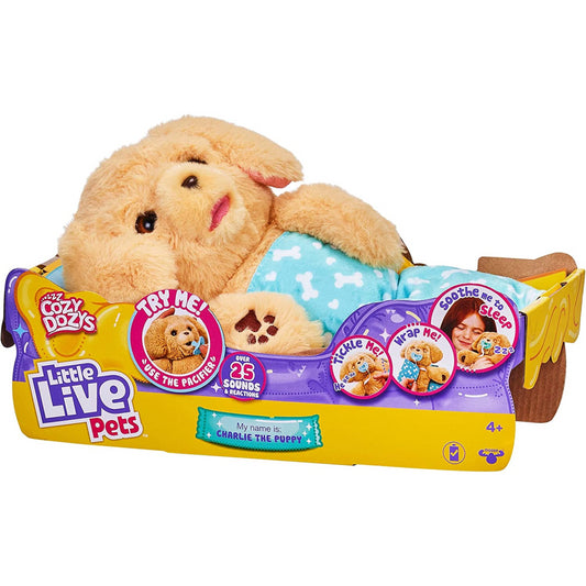 Little Live Pets - Charlie The Puppy Cozy Dozys Electronic Pet