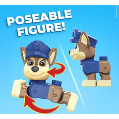 MEGA Bloks Paw Patrol Chase's Police Car Building Set with Chase Figure