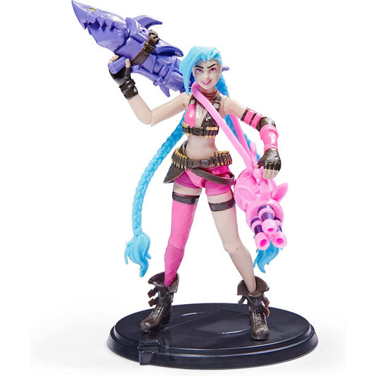 League of Legends The Champion Collection 4in Jinx Collectible Figure