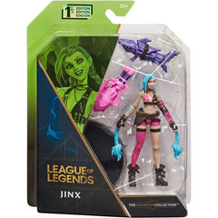 League of Legends The Champion Collection 4in Jinx Collectible Figure