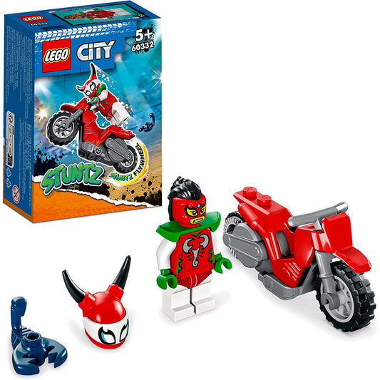 Lego City Stuntz Reckless Scorpion Stunt Bike Set & Figure 60332