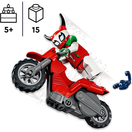 Lego City Stuntz Reckless Scorpion Stunt Bike Set & Figure 60332