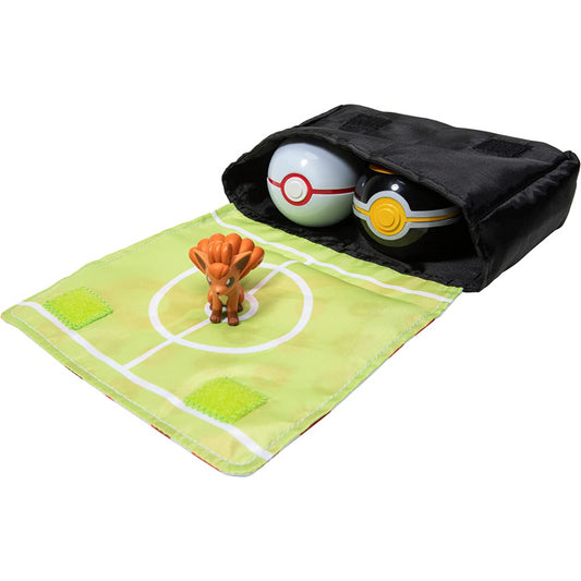 Pokemon Clip 'N' GO Bandolier Set Includes 2in Vulpix Battle Figure