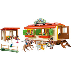 Playmobil Country Pony Shelter with Mobile Home 70510