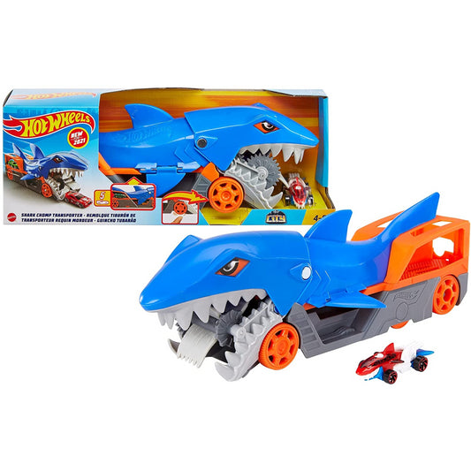 Hot Wheels City Shark Chomp Transporter Playset