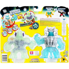 Heroes Of Goo Jit Zu Squishy Figure - Versus Blazagon Vs Horriglow