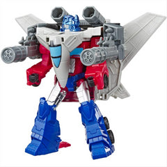 Transformers Optimus Prime Sky Turbine Spark Armour Cyberverse Figure