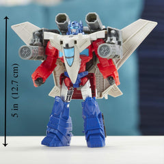 Transformers Optimus Prime Sky Turbine Spark Armour Cyberverse Figure