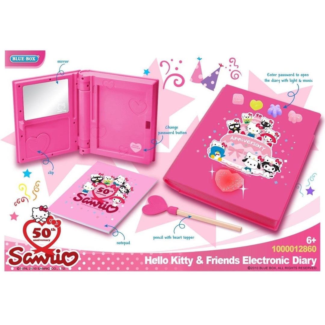Hello Kitty - ELECTRONIC PASSWORD DIARY - 50th Anniversary - Maqio