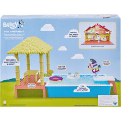 Bluey Pool Time Fun Playset Figure in Swim Suit