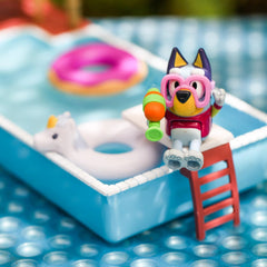 Bluey Pool Time Fun Playset Figure in Swim Suit