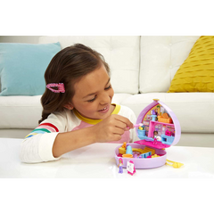 Polly Pocket Starring Shani Art Studio Compact Micro Shani & Friend Dolls