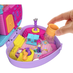 Polly Pocket Starring Shani Art Studio Compact Micro Shani & Friend Dolls