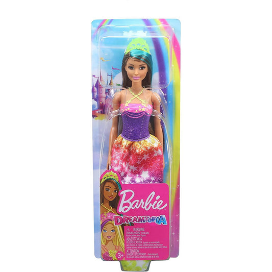 Barbie Dreamtopia Princess Doll Brown & Blue Hair - Maqio