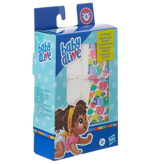 Baby Alive Doll Nappy Refill Includes 4 Nappies