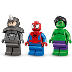 Lego Marvel Hulk vs Rhino Monster Truck Showdown 10782