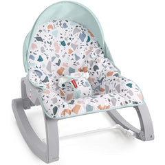 Fisher-Price Deluxe Infant to Toddler Rocker & Vibrations Recliner Kick Stand