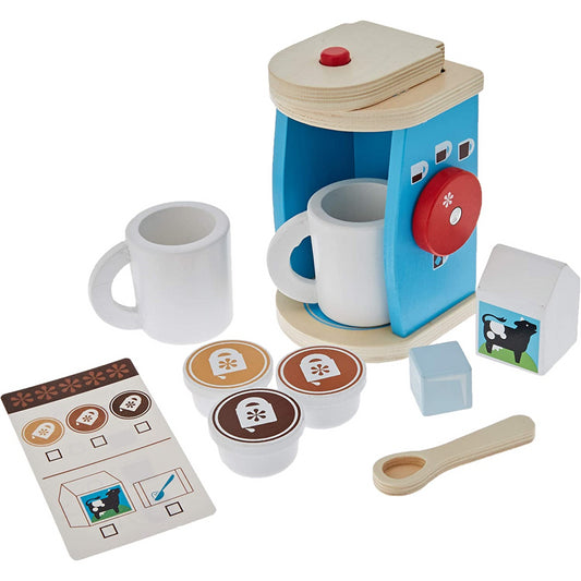 Melissa & Doug Brew & Serve Wooden Coffee Maker