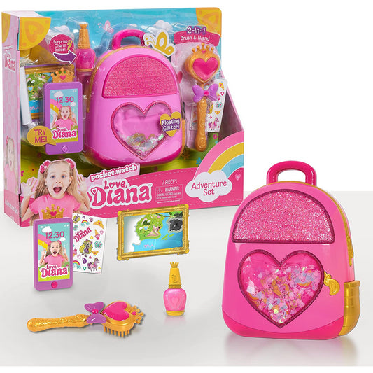 Love Diana Adventure Backpack Playset With Accessories