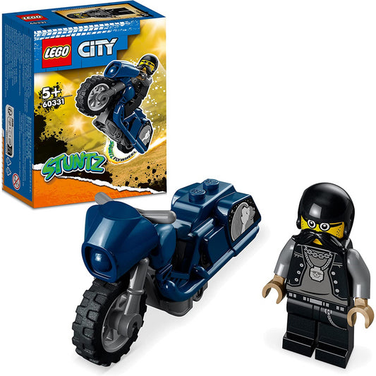 Lego City Stuntz Touring Stunt Motorbike & Figure 60331