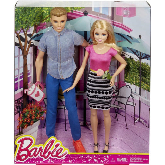 Barbie and Ken Dolls 2-Pack