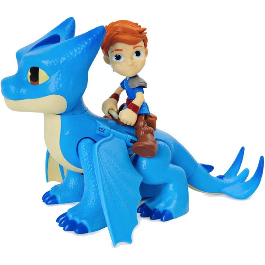 Dragons DreamWorks Dak & Winger Rescue Riders Figure & Dragon