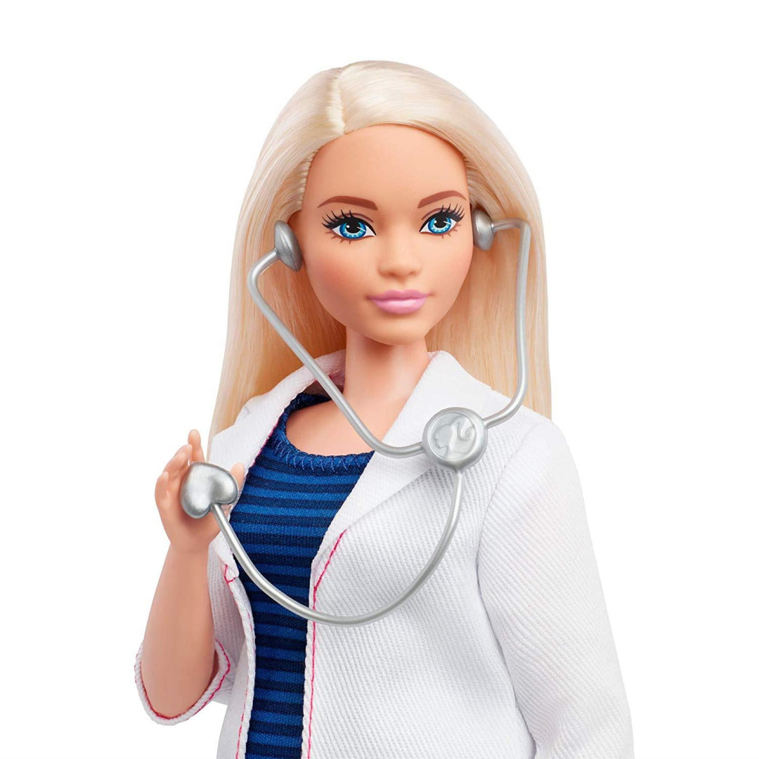 Barbie FXP00 Doctor Doll with Stethoscope - Maqio
