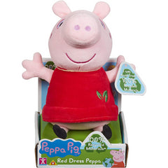 Peppa Pig Red Dress  Soft Toy Supersoft Plush